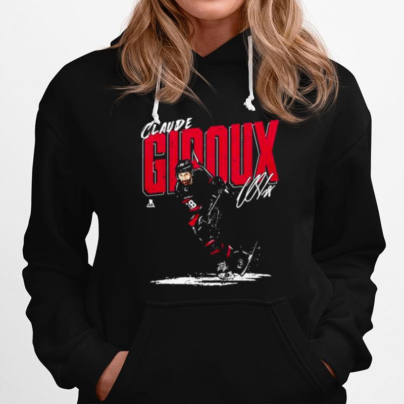 Claude Giroux Ottawa Chisel Signature Hoodie