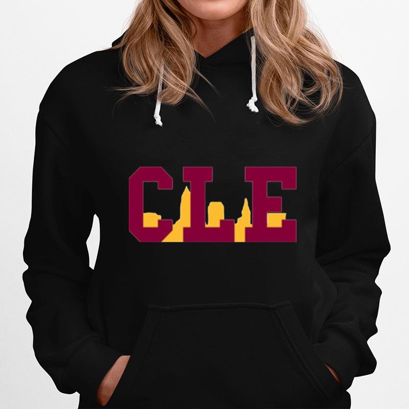 Cle Skyline Cavs Cleveland Cavaliers Hoodie