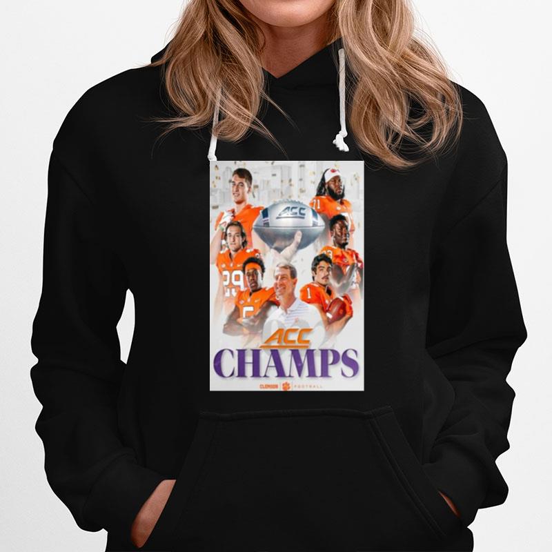 Clemson Football 2022 Acc Champs T-Shirt