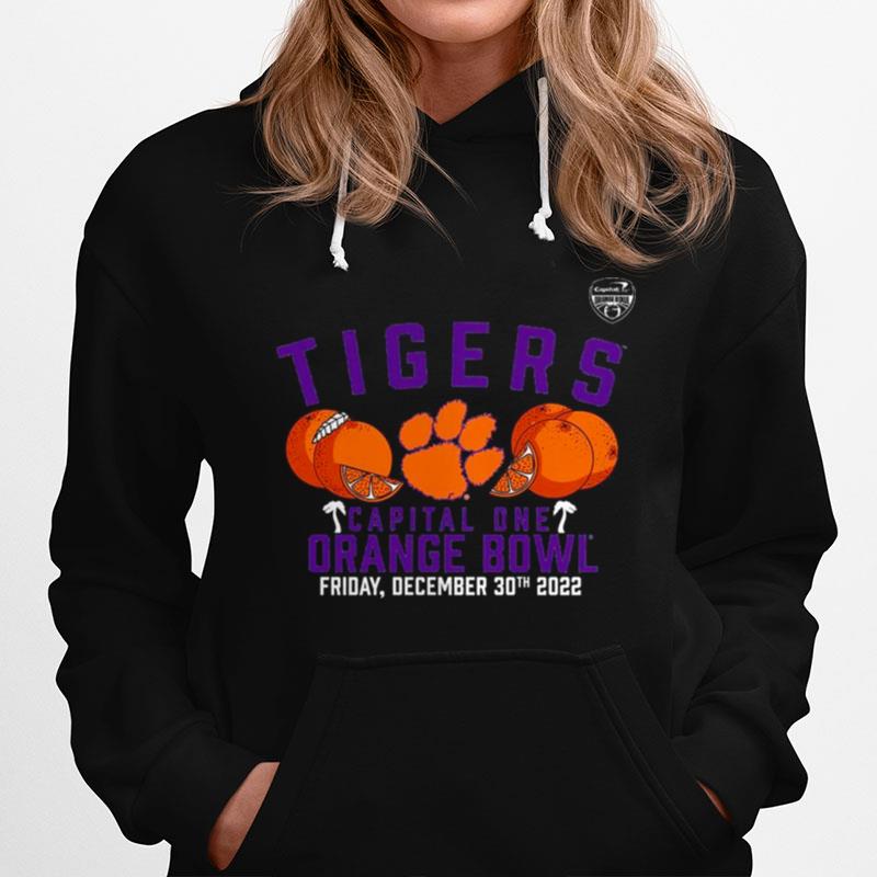 Clemson Tigers 2022 Orange Bowl Gameday Stadium Hoodie