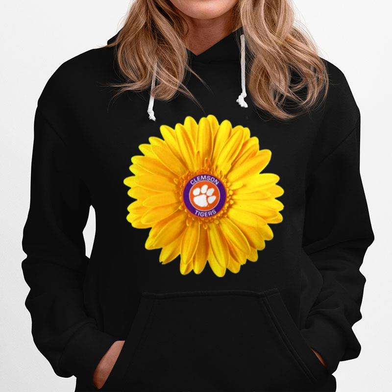 Clemson Tigers Football Sunflower Hoodie