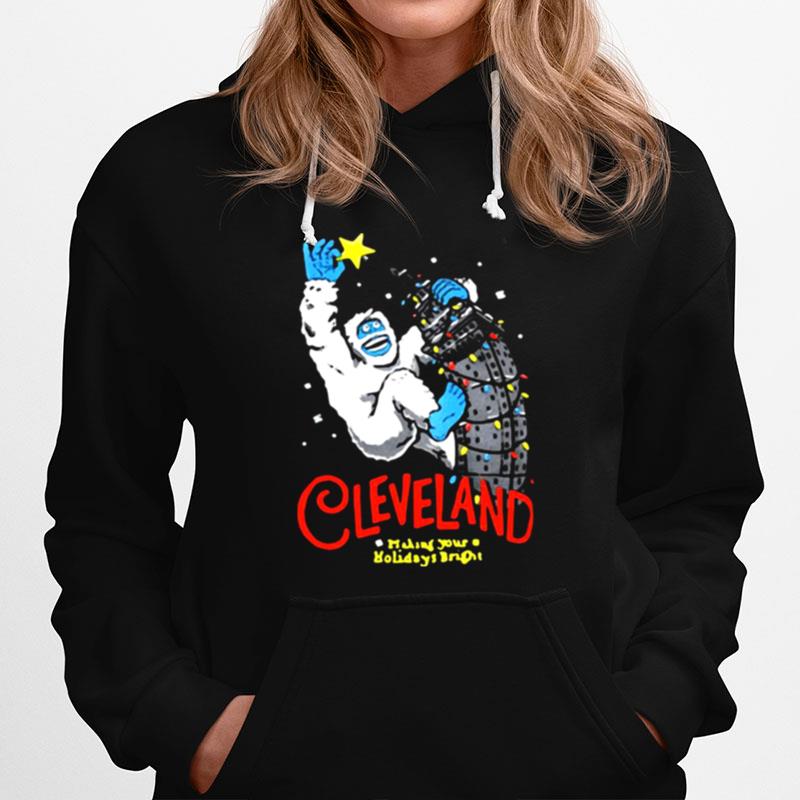 Cleveland Making Your Holidays Bright Hoodie