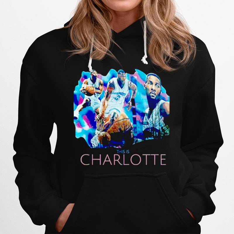 Clt Hornets Vintage Mural Hoodie