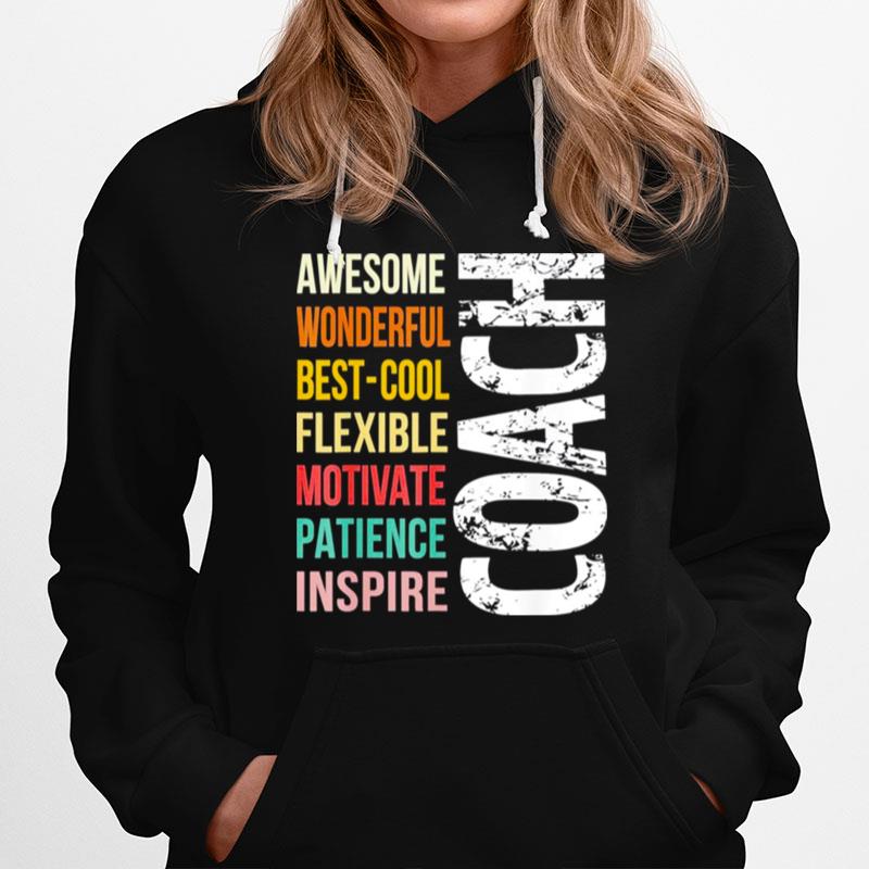 Coach Thank You Gift Awesome Hoodie