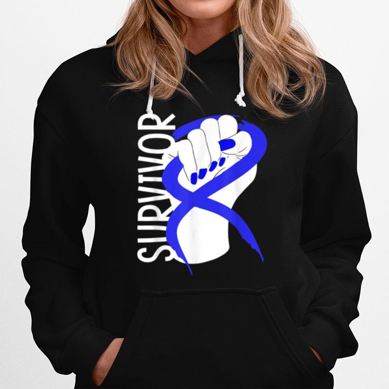 Colon Cancer Survivor Awareness Hoodie