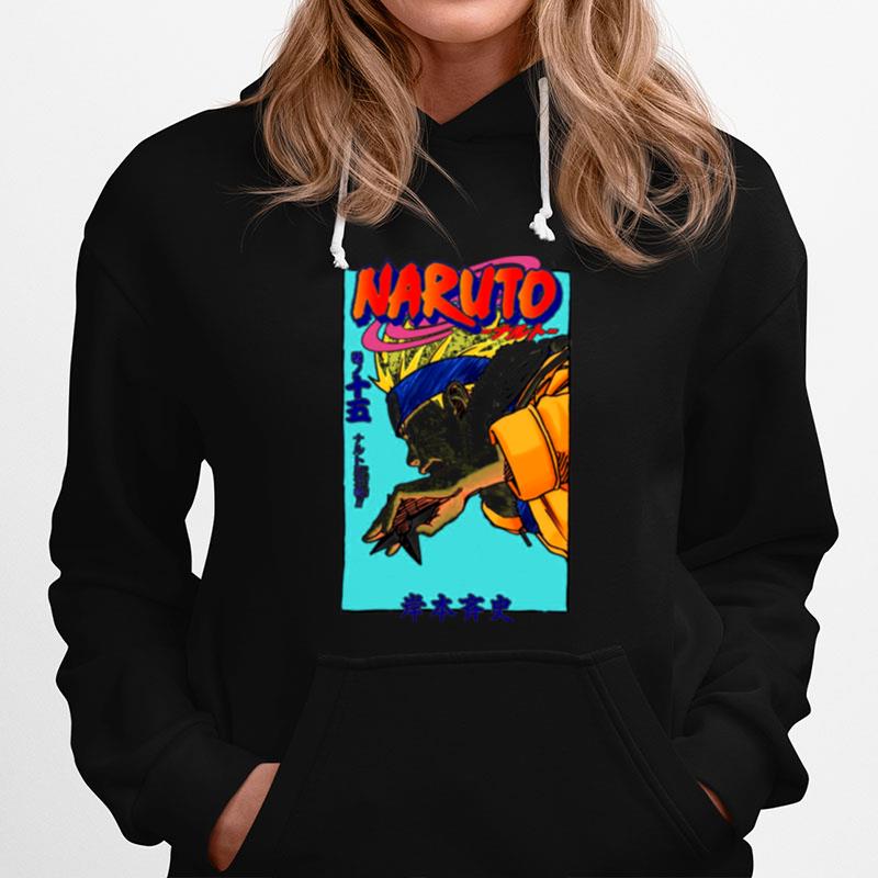 Colored Design Anime Naruto Naruto Uzumaki Hoodie