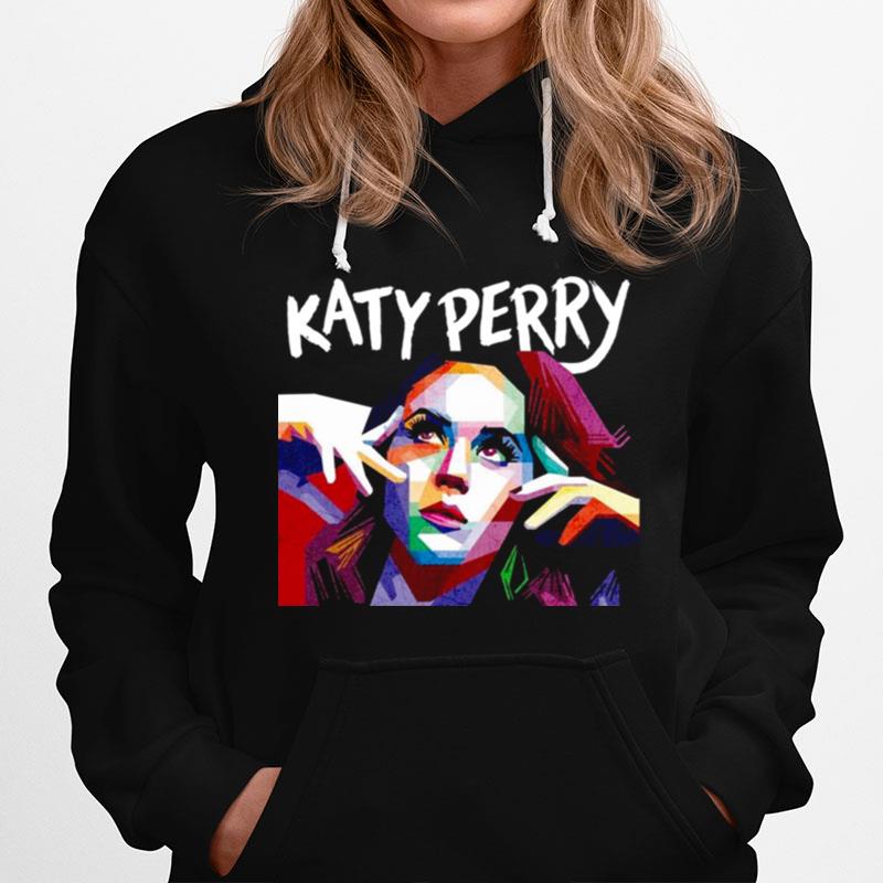 Colorful Digital Art Katy Perry Hoodie