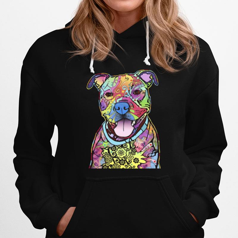 Colourful Pit Bulls Hoodie