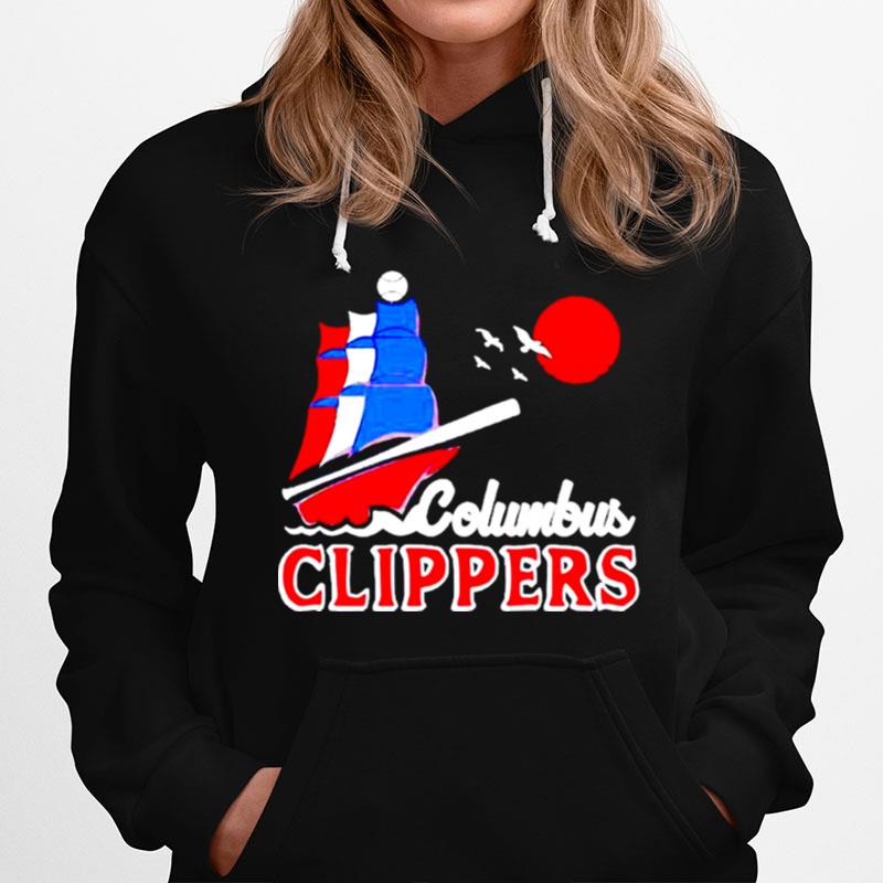 Columbus Clippers Where Im From Royal Ship Sunset Hoodie