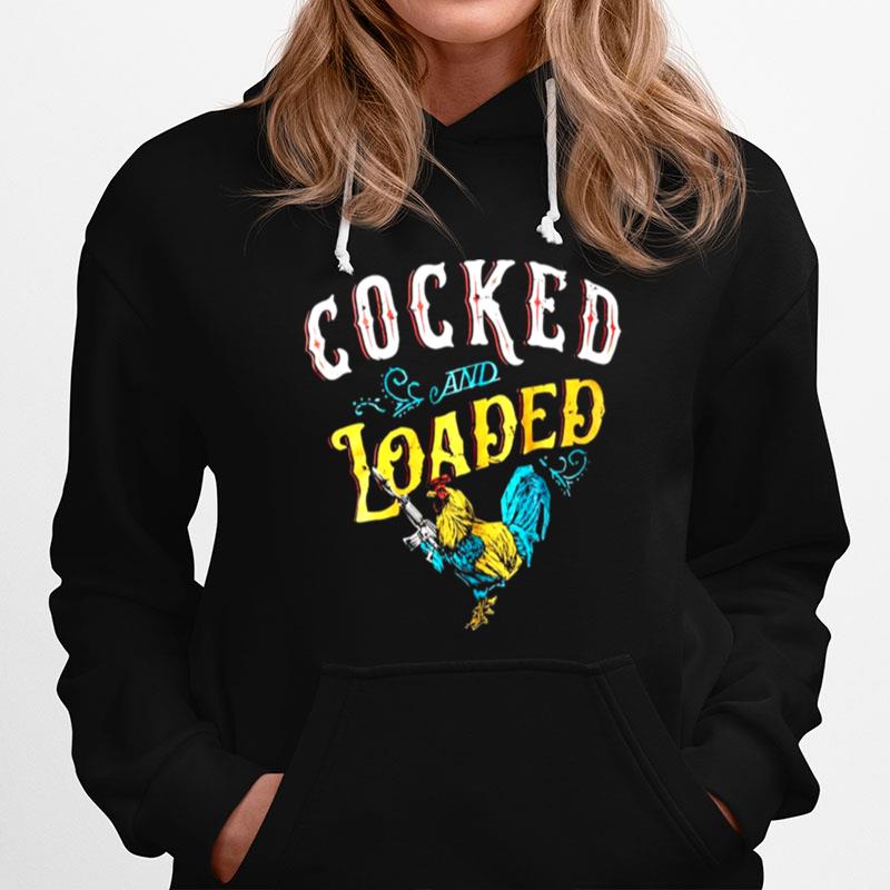 Cooked And Loaded Chicken Gun Vulcan Designed Hoodie