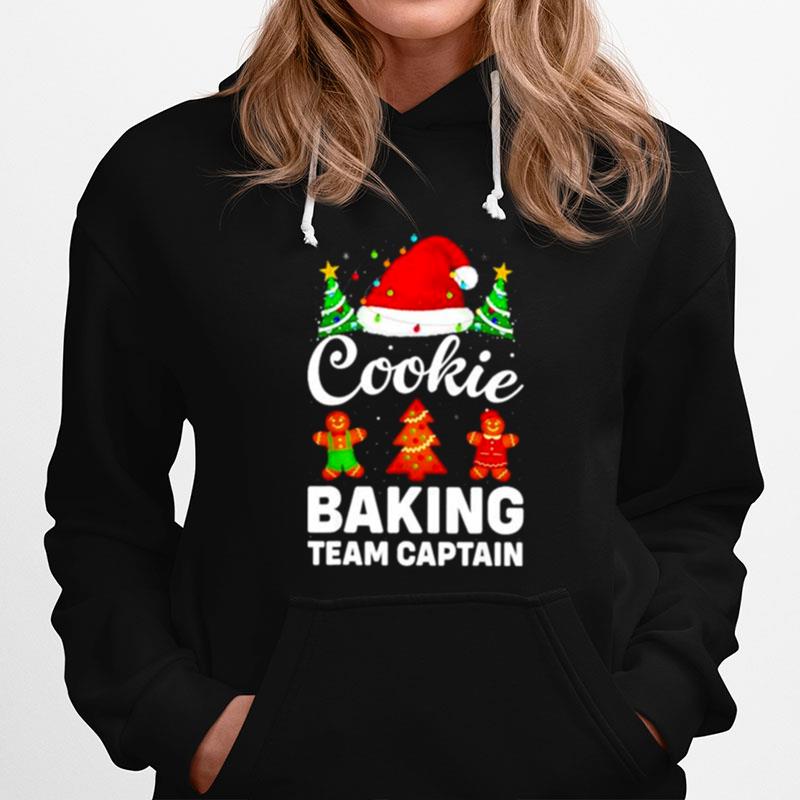 Cookie Baking Team Captain Christmas Gingerbread Hoodie
