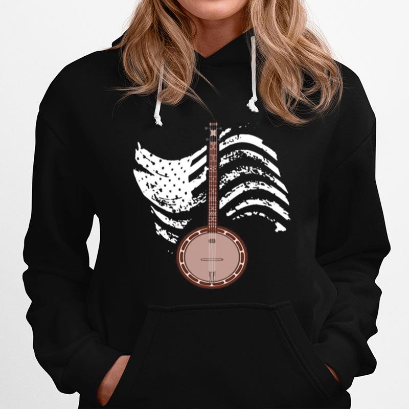 Cool Banjo Lover Present Cute Bluegrass Country Music Hoodie