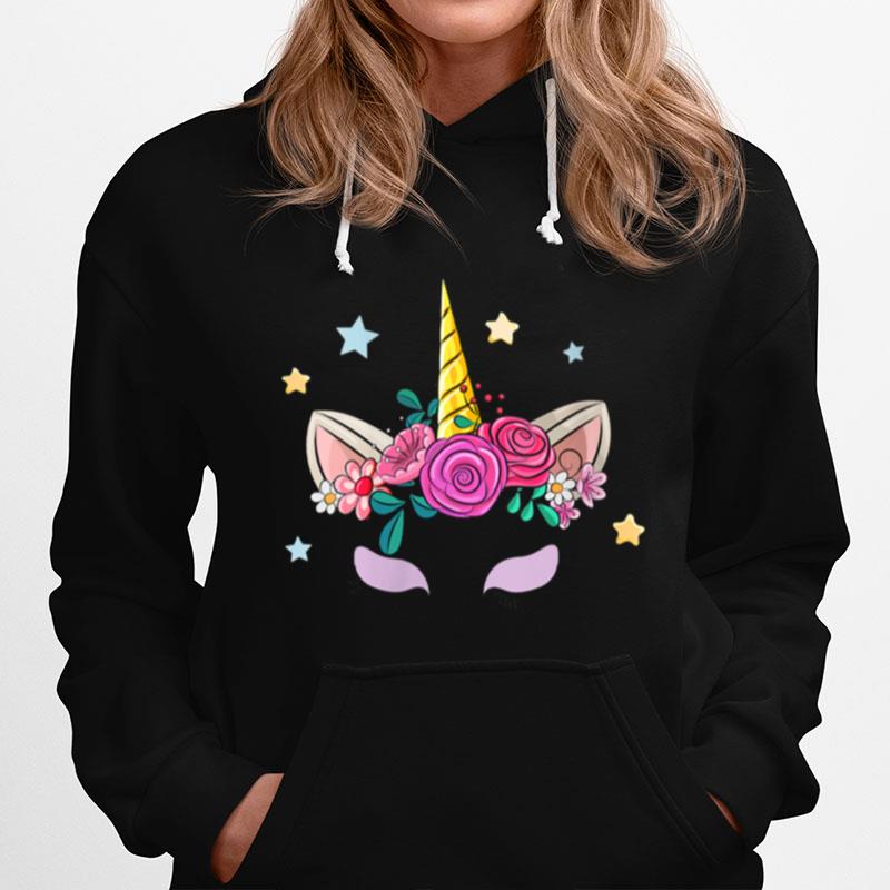 Cool Floral Unicorn Noveltys Cool Hoodie