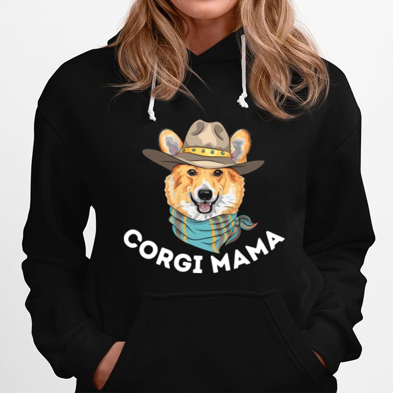 Corgi Mama Welsh Corgi Owner Dog Hoodie