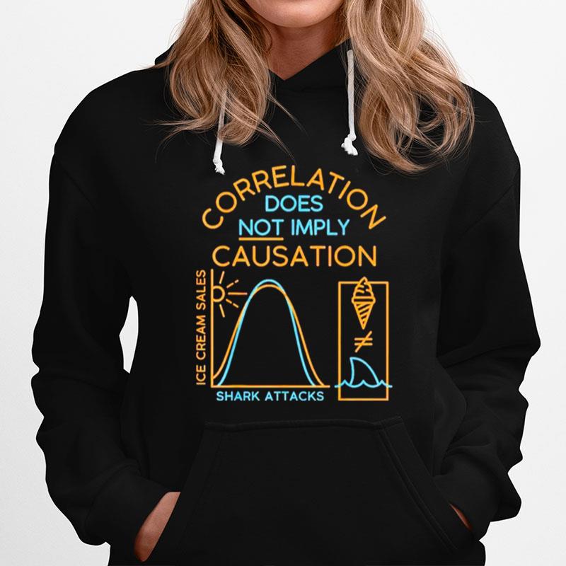 Correlation Does Not Imply Causation Hoodie