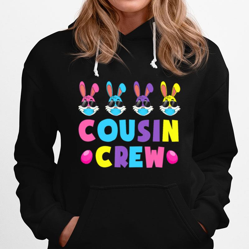 Cousin Crew Squad Easter Bunny Rabbits Toddler Hoodie