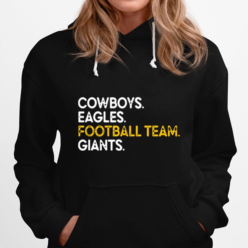 Cowboys Eagles Football Team Giants Hoodie