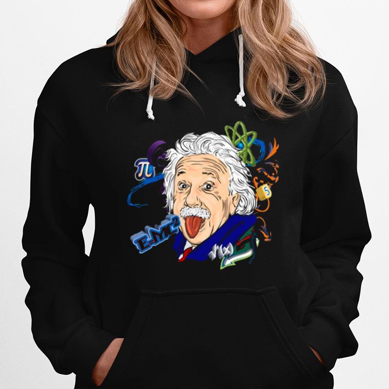 Crazy Scientist Albert Einstein Hoodie