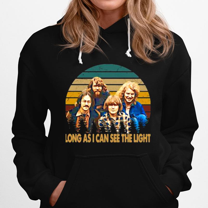 Creedence Clearwater Revival Long As I Can See The Light Vintage Hoodie