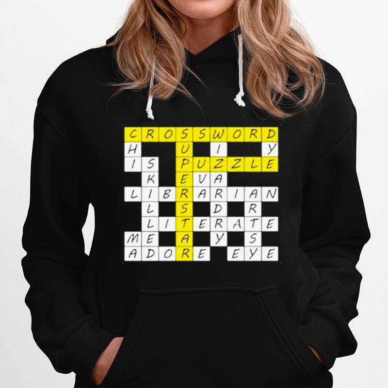 Crossword Puzzle Superstar Hoodie