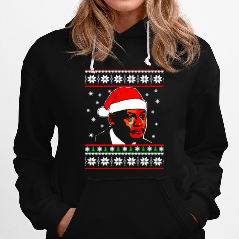 Crying Jordan Christmas Hoodie