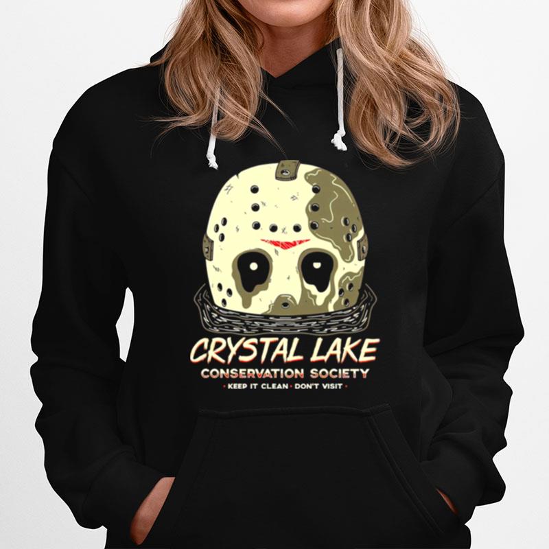 Crystal Lake Dont Visit Jason Voorhees Halloween Hoodie