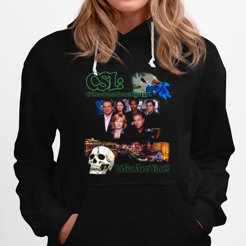 Csi Crime Scene Investigation Retro Styled Las Vegas Hoodie