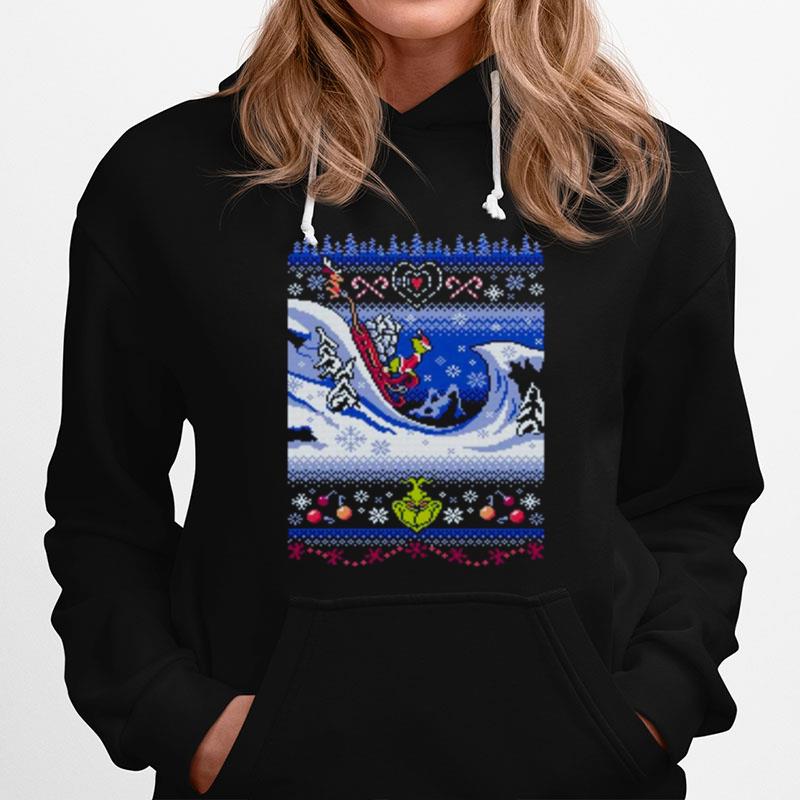 Cuddly As A Cactus Grinch Christmas Hoodie