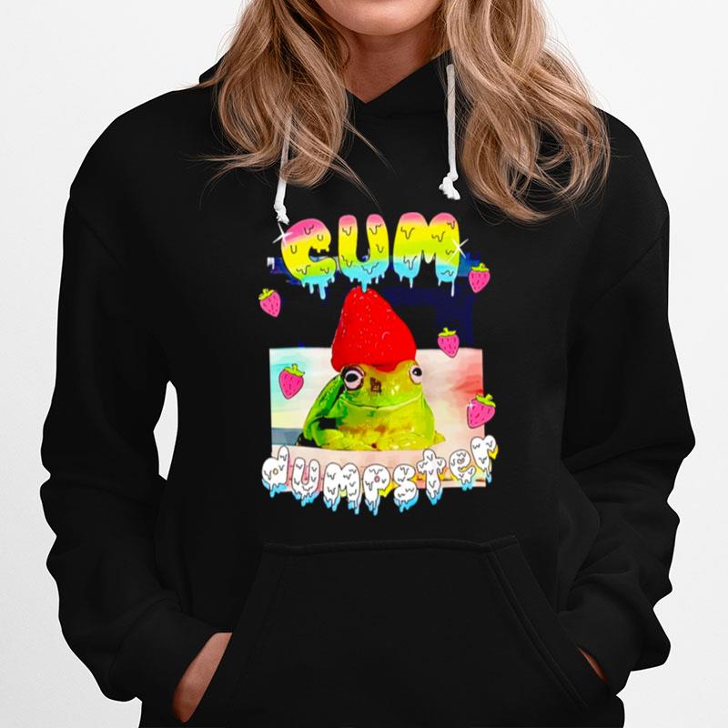 Cum Dumpster Frog Hoodie