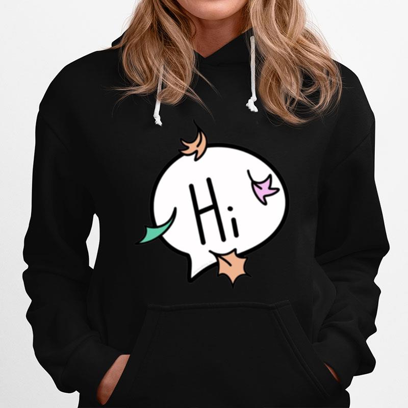 Cute Greeting In Heartstopper Hi Hoodie