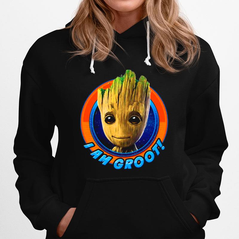 Cute I Am Groot Logo Fanart Hoodie