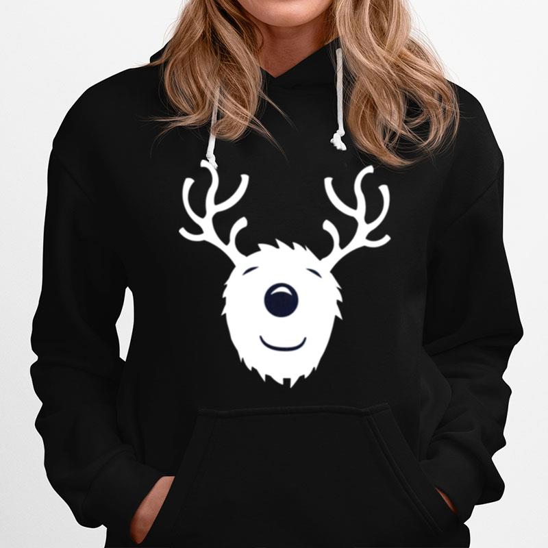 Cute Rudolph Merry Christmas Hoodie