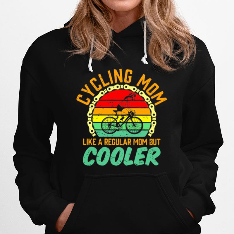 Cycling Mom Like A Regular Mom But Cooler Vintage Hoodie