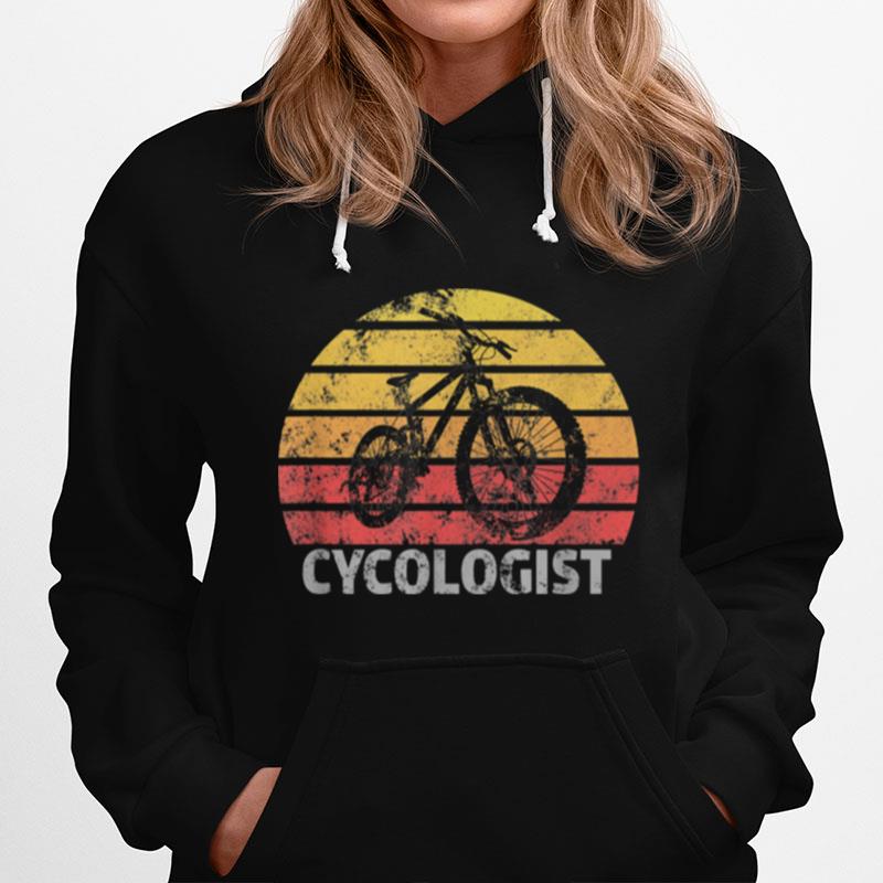 Cycologist Psychologist Biker Cycle Hoodie