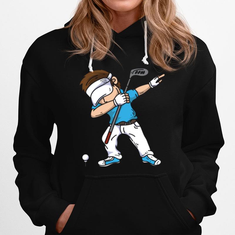 Dabbing Golf Player Cool Dabber Golfer Athletes Hoodie