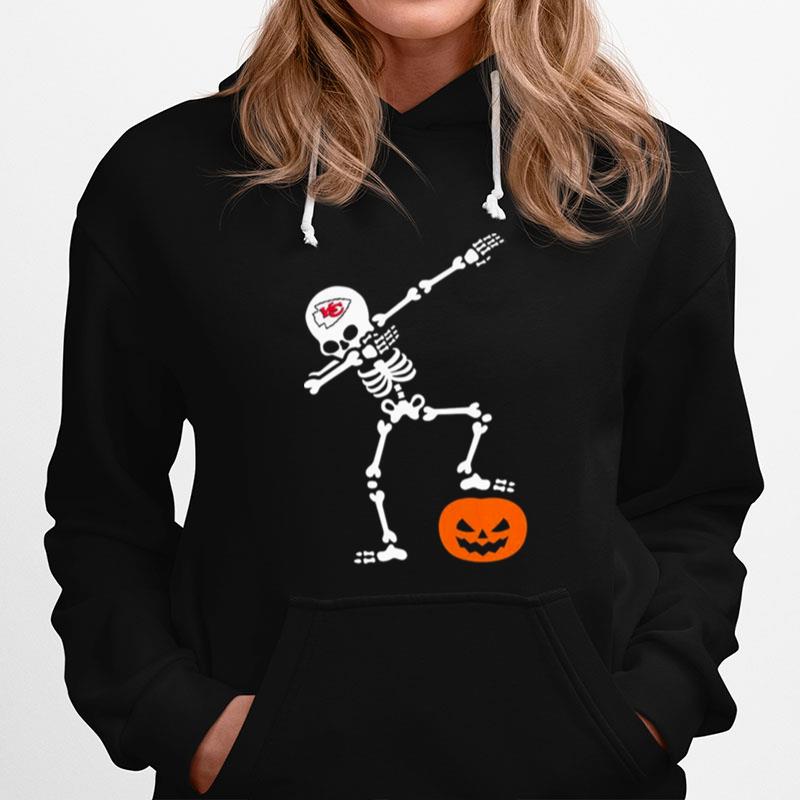 Dabbing Skeleton Kansas City Chiefs Halloween 2022 Hoodie