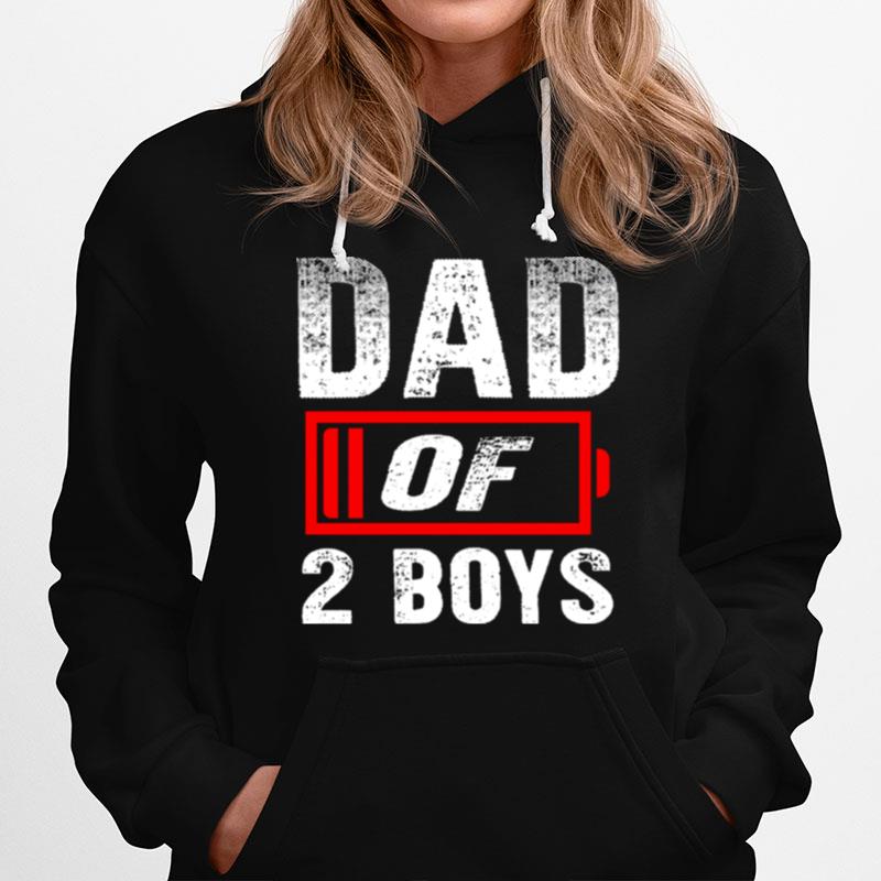 Dad Of 2 Boys Hoodie