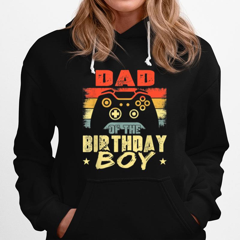 Dad Of The Birthday Boys Matching Party Hoodie