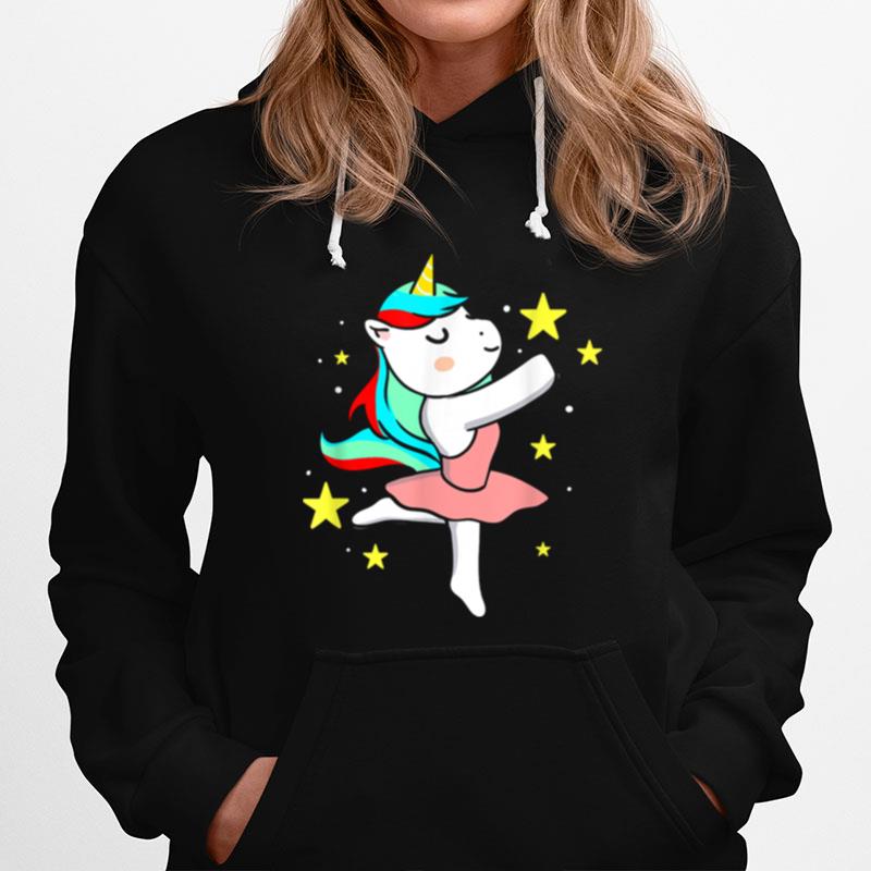 Dancing Unicorn Ballet Dancer Hoodie