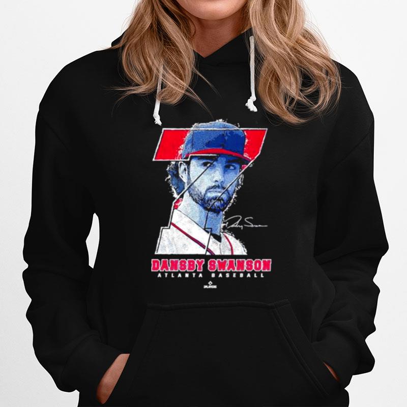 Dansby Swanson Atlanta Baseball Signature 2022 Hoodie