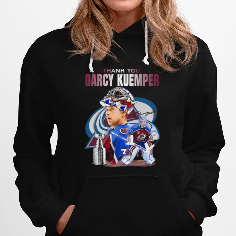 Darcy Kuemper Colorado Avalanche Thank You Signature Hoodie