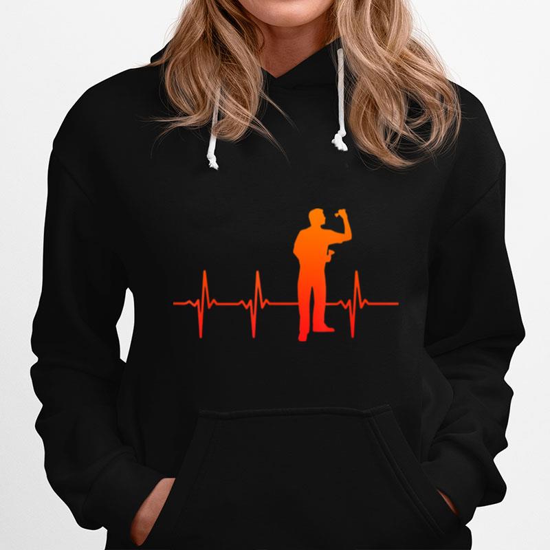 Darts Heartbeat Hobby Hoodie