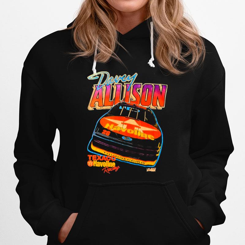 Davey Allison 28 Racing Retro Vintage Hoodie