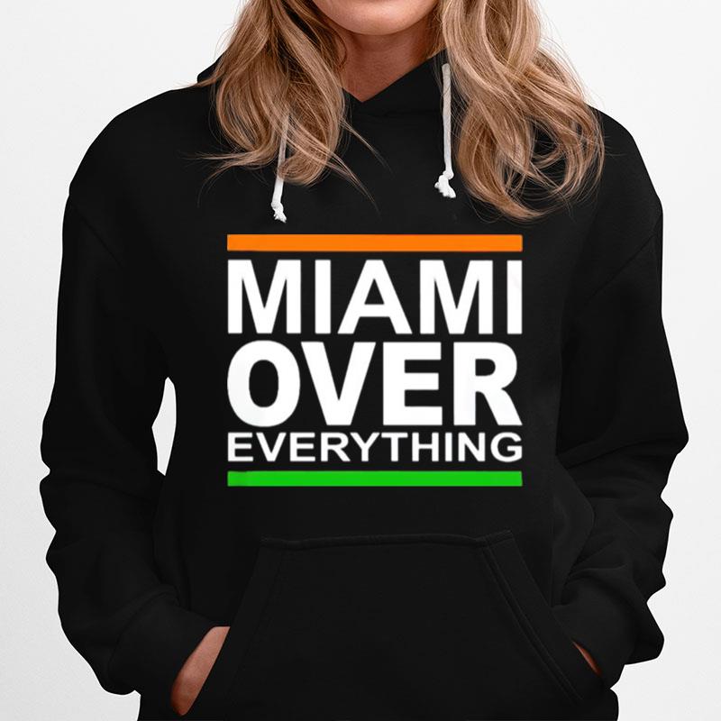 David Cooney Miami Hurricanes Over Everything Hoodie