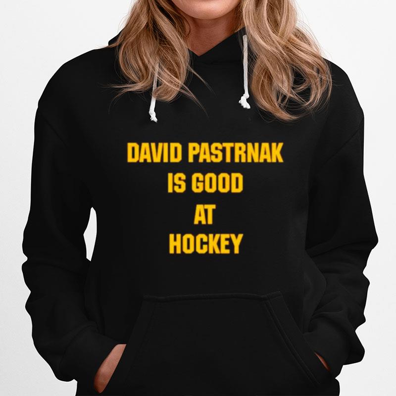 David Pastrnak Is Good At Hockey Boston Hockey Hoodie