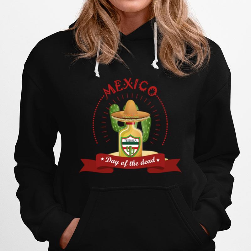 Day Of The Dead Tequila Mexican Holiday Hoodie