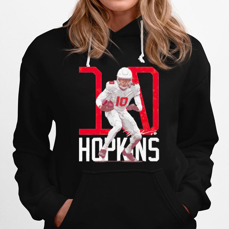 Deandre Hopkins Arizona Bold Number Signature Hoodie