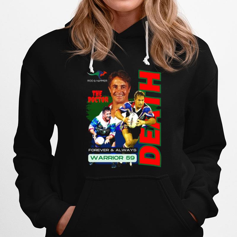 Death Forever The Doctor Rugby Hoodie