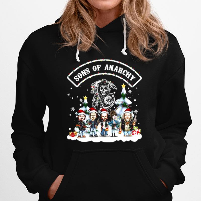 Death Sons Of Anarchy Christmas Light Hoodie