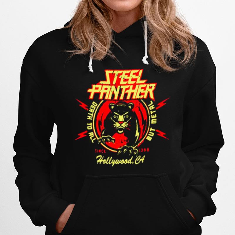 Death To All But Metal Tiger Logo Steel Panther Hoodie